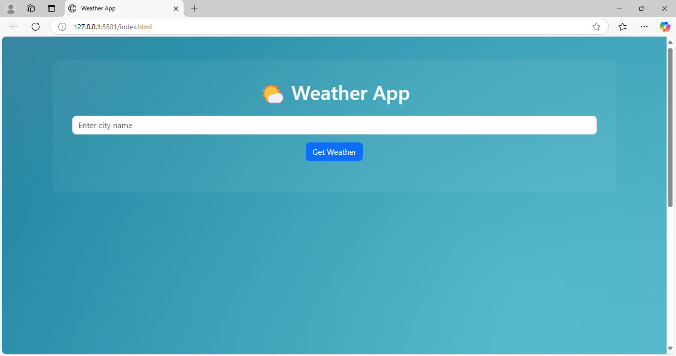Weather App